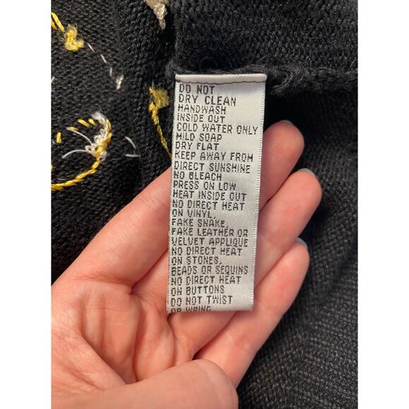 Michael Simon Vintage 3/4‎ Sleeve Telephone Cardigan Size S - Picture 8 of 8